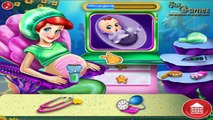 ☆ Disney Princess Ariel Pregnant Check-up Caring Game For Little Kids & Toddler