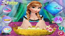 Disney Frozen Games - Snow White Nails and Barbie Spa