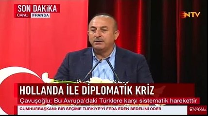 Çavuşoğlu Hollanda Başbakanı'na seslendi