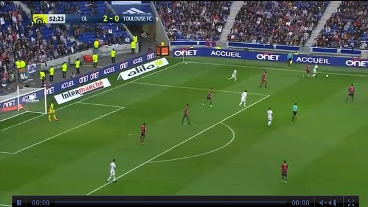 Depay GOAL (3:0) Lyon vs Toulouse