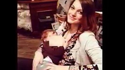 Mira Lo Que Hace Esta Mujer Al Amamantar A Su Hijo!