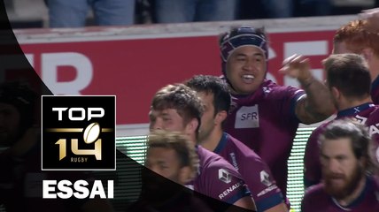 TOP 14 ‐ Essai Ole AVEI (UBB) – Bordeaux-Bègles-Grenoble – J20 – Saison 2016/2017