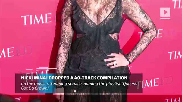 Nicki Minaj drops exclusive new playlist on Tidal
