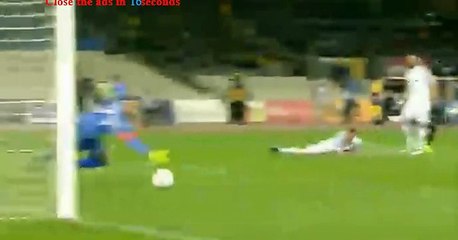BIG chance Sergio Araujo Goal HD - AEK Athens FC 1-0 PAOK 12.03.2017