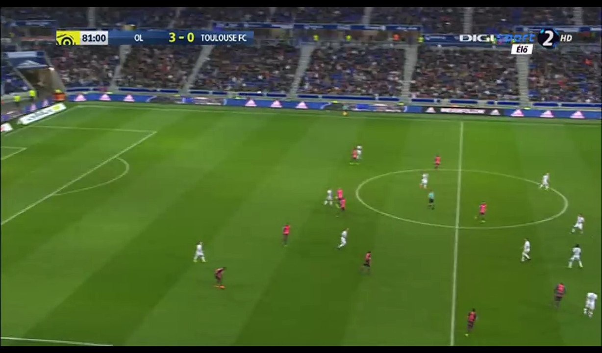 Memphis Depay Goal HD - Lyon 4-0 Toulouse  - 12.03.2017