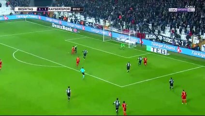(Own goal) Beck A. HD - Besiktas 1-2 Kayserispor - 12.03.2017