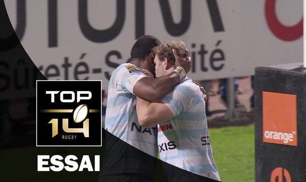 TOP 14 ‐ Essai Leone NAKARAWA (R92) – Racing 92-La Rochelle – J20 – Saison 2016/2017