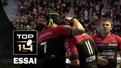 TOP 14 ‐ Essai 1 Bryan HABANA (RCT) – Toulon-Bayonne – J20 – Saison 2016/2017