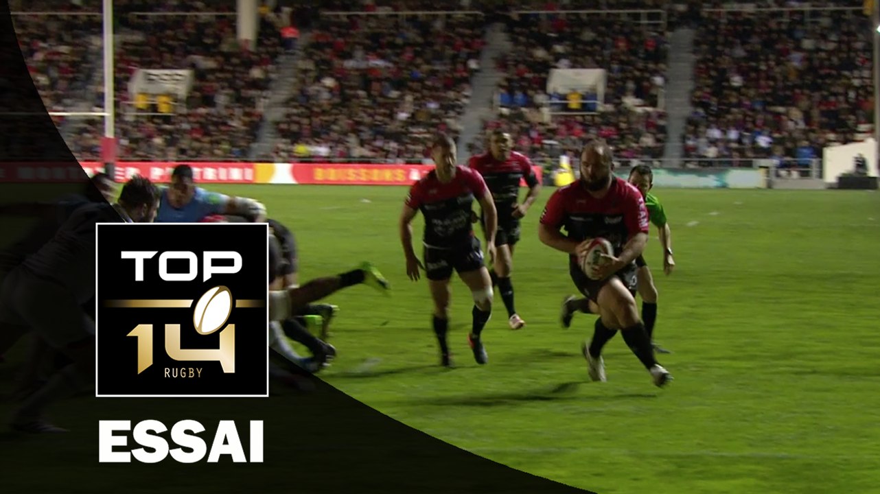 TOP 14 ‐ Essai Levan CHILACHAVA (RCT) – Toulon-Bayonne – J20 – Saison 2016/2017