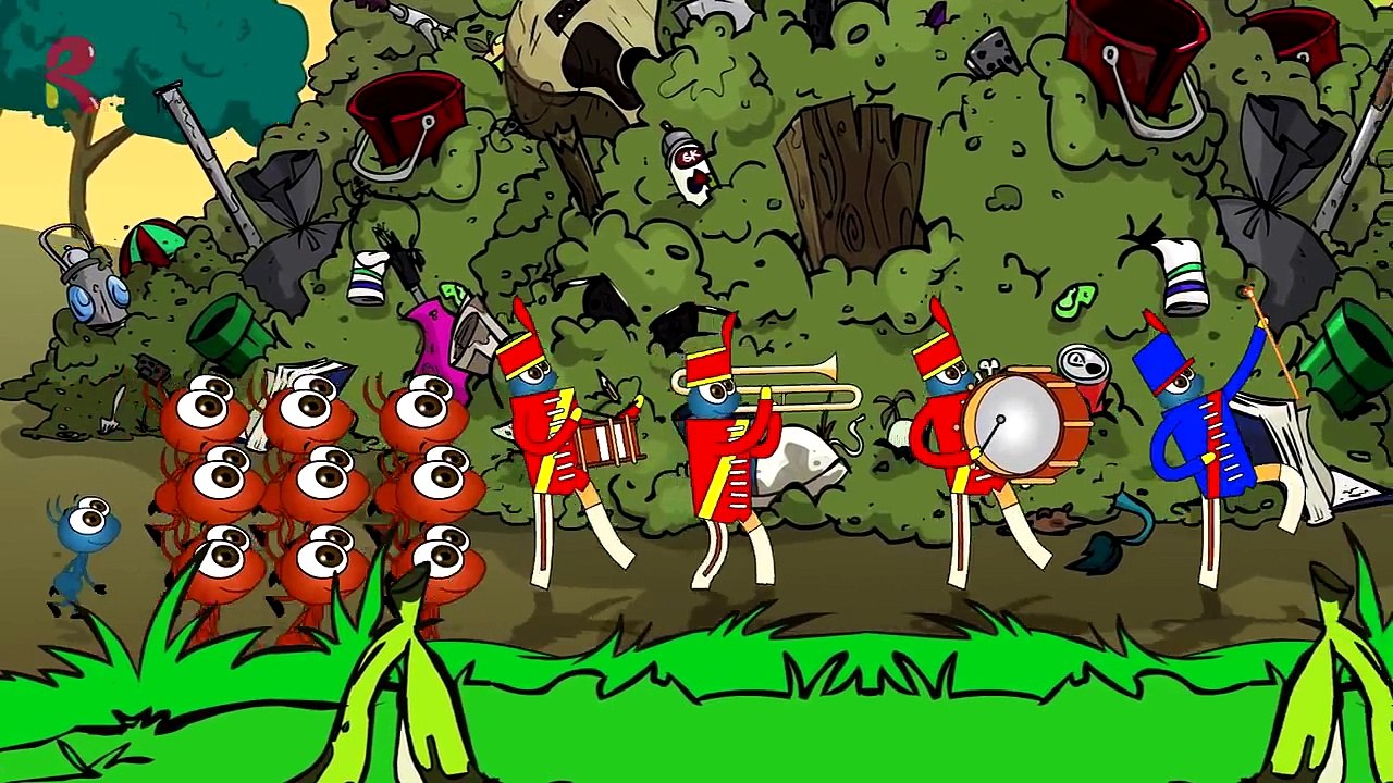 The ants go marching one by one song