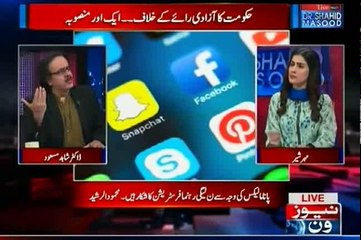 Dr. Shahid Masood reveals the game behind social media ban