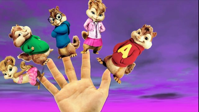 Nursery Rhymes Video | Chipmunks-Ants-Tomato-Bus Cartoons Finger Family Children Nursery R