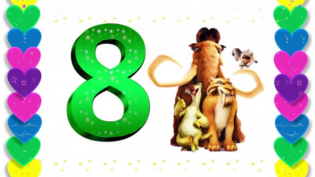 Barney el camion - Los Numeros del 1 al 10 - Canciones Infantiles Educativas - Video para