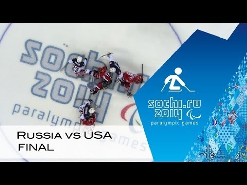 Russia vs USA gold medal game highlights | Ice sledge hockey | Sochi 2014 Paralympic Winter Games