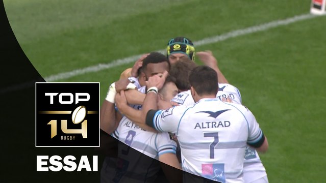TOP 14 ‐ Essai Timoci NAGUSA (MHR) – Clermont-Montpellier – J20 – Saison 2016/2017