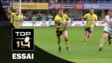 TOP 14 ‐ Essai David STRETTLE (ASM) – Clermont-Montpellier – J20 – Saison 2016/2017
