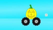 Learning Colors with Monster Truck Color Vehicles for Kids Toddlers - Learn Colours for Ch