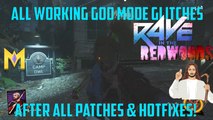 Rave In The Redwoods Glitches - All WORKING God Mode Glitches AFTER Patch 1.10