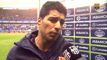 Suárez vows Barça will battle to the end
