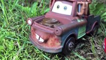 Disney Cars Toys Lightning McQueen Pranks Imaginext Batman with Tow Mater Disney Short