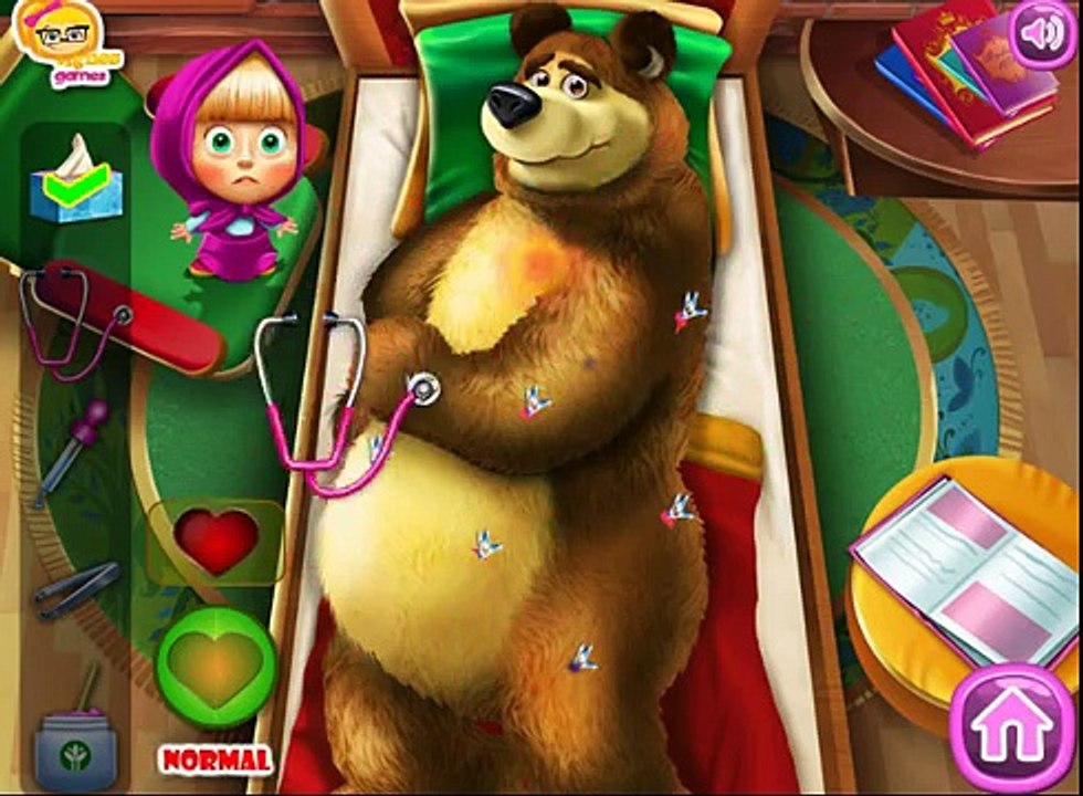 Masha and The Bear Injured - Masha and The Bear Full Game Episodes