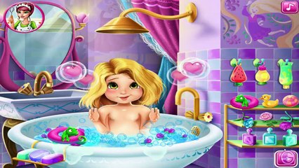 Download Video: Rapunzel Pregnant, Rapunzel Baby birth and Baby Bath and Rapunzel Makeup - Best Compilatio