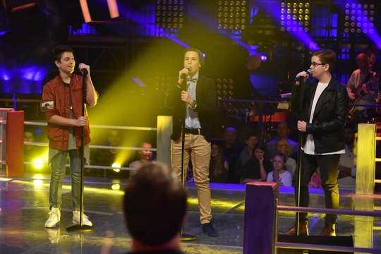 Andreas, Eric, Marin - Shut Up And Dance With Me | Battles | The Voice Kids Germany 2017