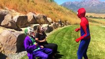 Joker Girl Pranks SpiderMan Compilation!?!? Funny Superhero Pranks In 4K المجمدة إلسا وسبا