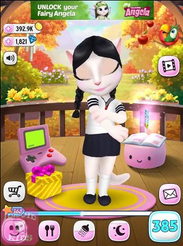 Мой Говоря Анджела Игры уровень Прекрасно макияж Лучший Игры для Дети
