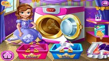 Sofia the First Games - Princess Sofia Laundry Day Gameplay for Little Girls