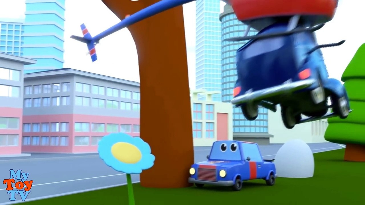 Carl Super Truck and the Plane in Car City | Truck cartoon for kids