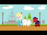 Spiderman & Elsa Cartoon episode 3 - SPIDERDOG and Princess Elsa