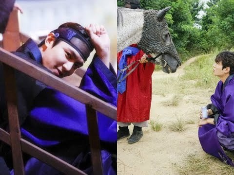 Lee Min Ho Is Playful Behind The Scenes Of “Legend Of The Blue Sea”