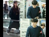 Kim Yoo Jung & B1A4 Jin Young At Incheon Airport Heading to Cebu Philippine