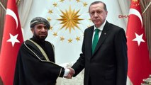 Cumhurbaşkanı Erdoğan Umman Büyükelçisi'ni Kabul Etti