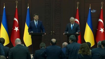 Başbakan Binali Yıldırım: "Bugün İmzalamış Olduğumuz İki Ülke Vatandaşlarının Kimlik Kartı ile...