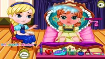 Frozen Princess Elsa and Anna Injuries and Baby Care - Disney Princess Games for Kids