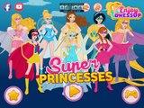 Disney Super Princesses - Elsa Anna Rapunzel Snow White Cinderella Dress Up Games