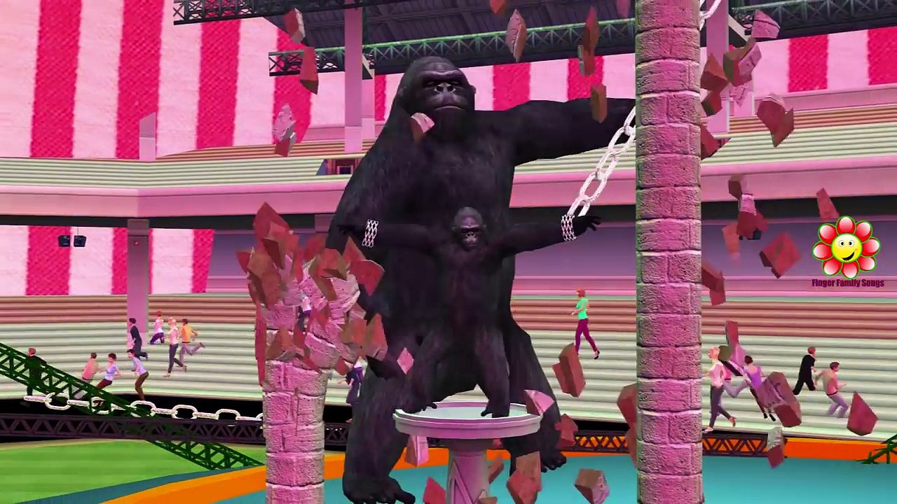 Kids Learning Domestic Animals Names | Learn Wild Animals Sounds | 3D Finger Family Nurser