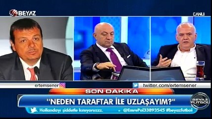 Ahmet Çakar ile Ergin Ataman arasında tartışma