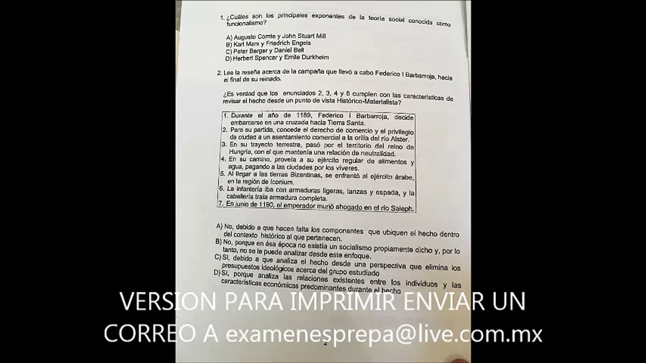 examenes prepa ser social y sociedad 2017