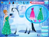 Frozen Annas Royal Horse Caring Video Play-Disney Princess Movie Games-Kids Games Online