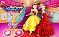 Disney Princess Masquerade Ball - Elsa Anna Ariel Belle Jasmine Dress Up Game for Girls