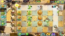 Plantas vs Zombies 2 : its About Time! El antiguo Egipto el Día 17 de IOS