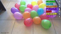 Five Hello Kittys Finger Song, Learn colors wet Balloons Compilation | TOP Children Nurser