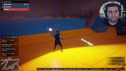 GTA V - EXPLODINDO OS IDIOTAS, HALFPIPE DE T20!