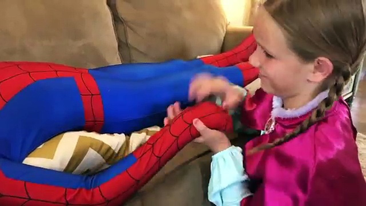 Maleficent Kisses Spiderman Get Married Prank With Elsa Fun Superhero Kids In Real Life In