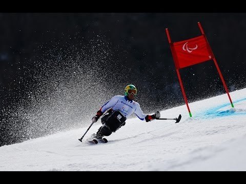 Frederic Francois (2nd run) | Men's giant slalom sitting | Alpine skiing | Sochi 2014 Paralympics