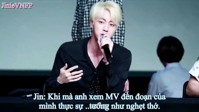 [Vietsub] (Fancam) Mấy đứa không khen thì tự anh khen thôi