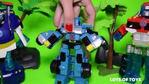 Transformers Rescue Bots Surprise Toy UNBOXING: Tow Truck Hoist Tow-Bot Digging